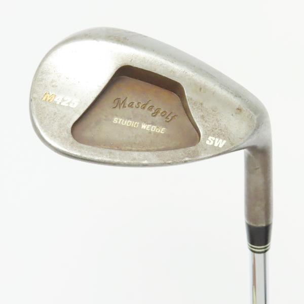 【中古】マスダゴルフ　MASDAGOLF　スタジオ WEDGE M425 ウェッジ スチールシャフト　【58-14】シャフト：スチールシャフトCDランク　フレックス判別不能　男性用 メンズ用　右用
