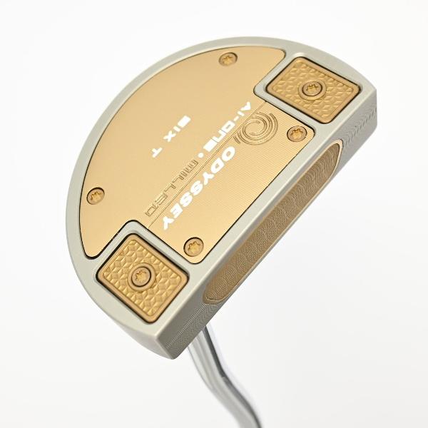 【中古】オデッセイ　AI-ONE MILLED　Ai-ONE MILLED SILVER SIX T DB パター スチールシャフト　【34】シャフト：スチールシャフトCランク　フレックス計測項目外　男性用 メンズ用　右用