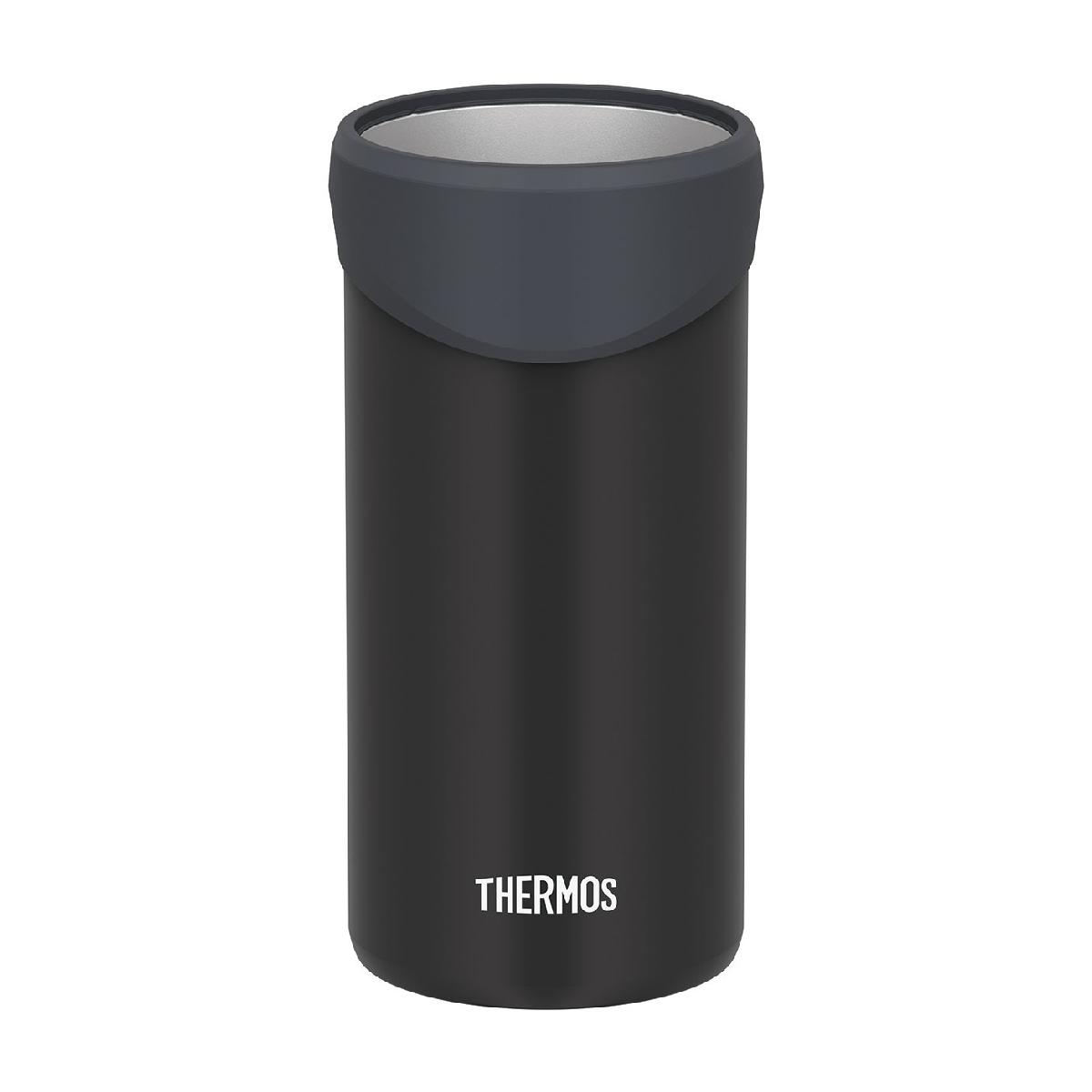 2WAY 保冷缶ホルダー 0.5Lサーモス / THERMOS商品の特徴真空断熱構造で夏の暑い日でも缶飲料の冷たさ長持ち。ラバーリングをはずしてタンブラーとしても使える2WAY仕様。食洗機対応となりリニューアル。素材本体：ステンレス鋼(アクリル樹脂塗装)／ラバーリング：シリコーンゴムサイズバリエーション幅7.5×奥行き7.5×高さ15.5cm、容量約0.5L製造国マレーシア重さ約0.2kg機能2WAYシーズン2026年モデル26ssacc