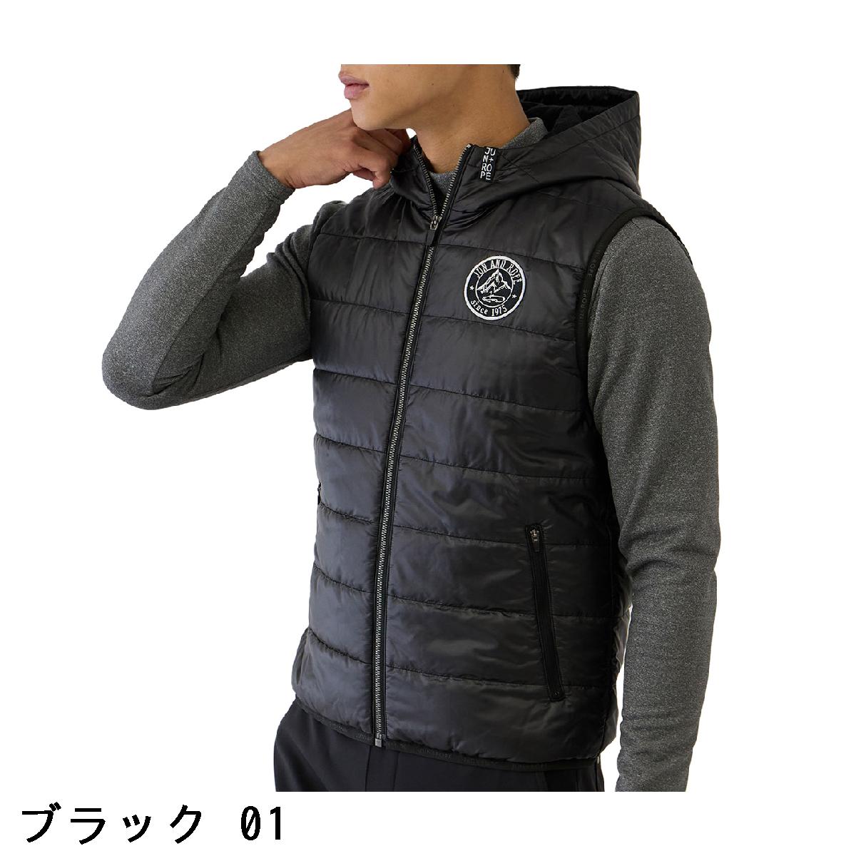 ジュン アンド ロペ　JUN & ROPE　タフタ中綿入りベスト