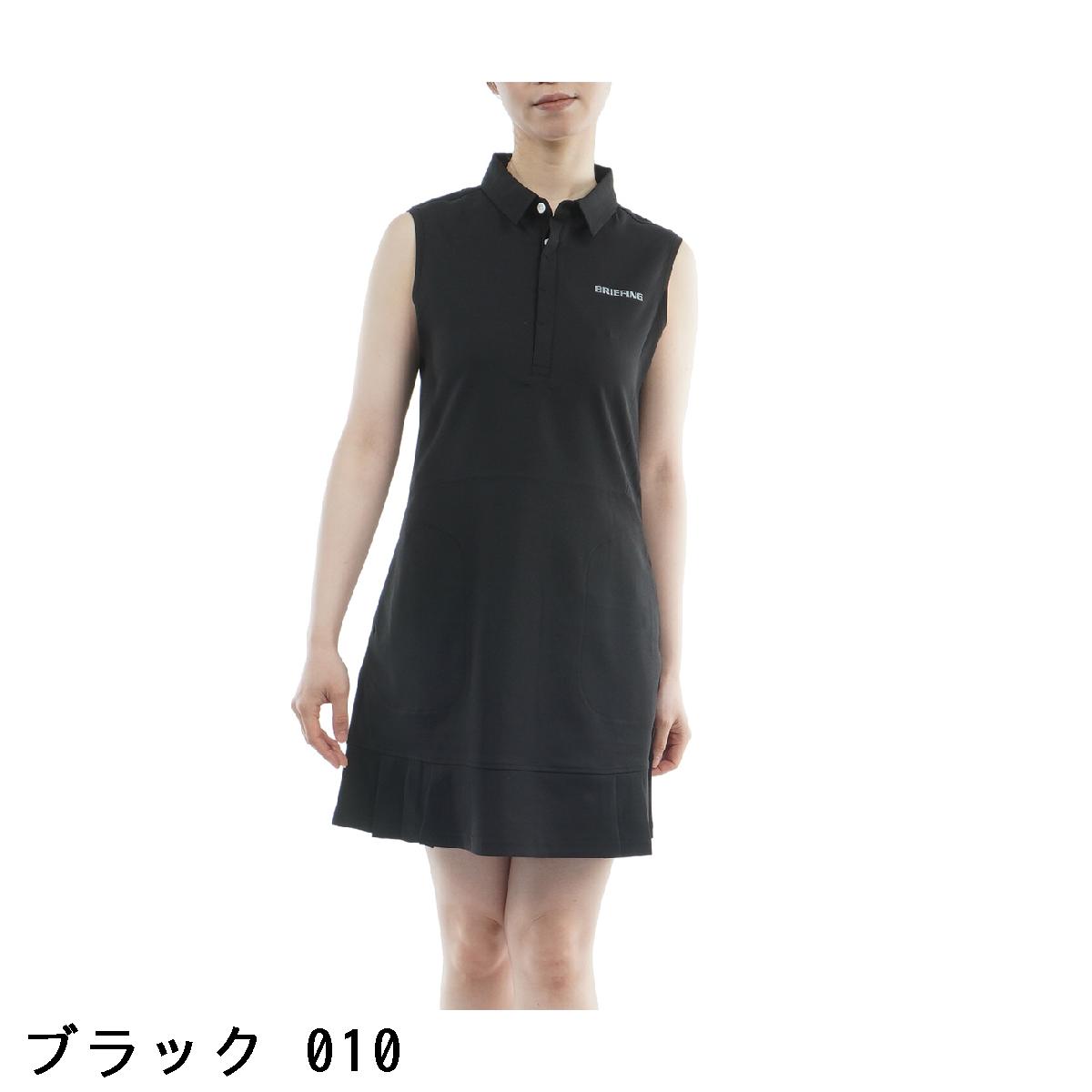 ブリーフィング　BRIEFING　ストレッチ PLEATED ノースリーブワンピース　レディス