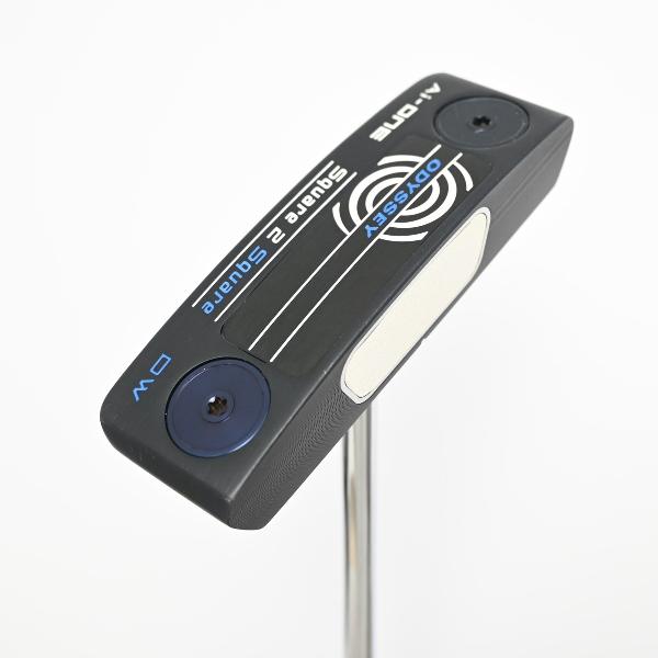 【中古】オデッセイ　AI-ONE　Ai-ONE Square 2 Square DW パター スチールシャフト　【34】シャフト：スチールシャフトCランク　フレックス計測項目外　男性用 メンズ用　右用