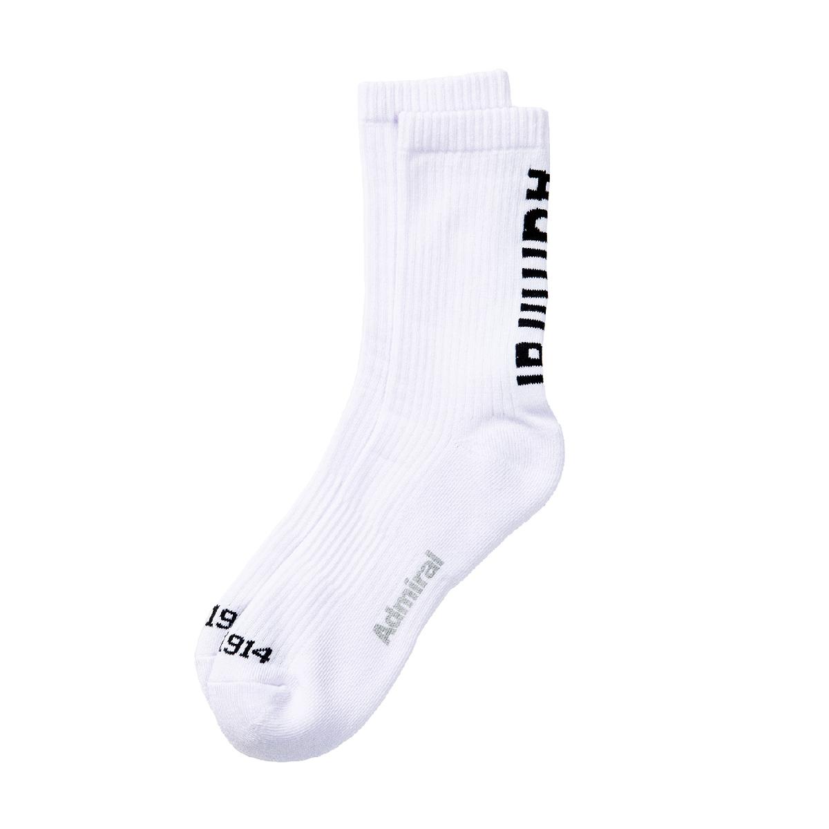 アドミラル　Admiral　バックロゴ ミドルソックス