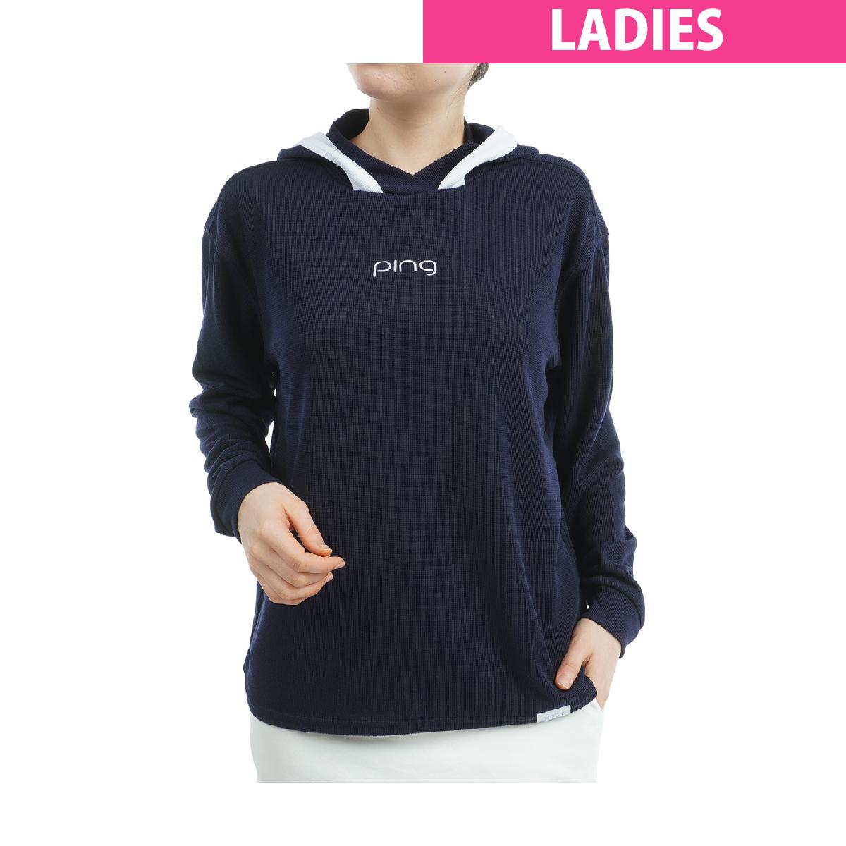 ピン　PING　ニットライクフーディー　レディス