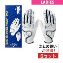 キャロウェイゴルフ Callaway Golf BEAR DUAL JM グローブ 両手用 5セット レディス