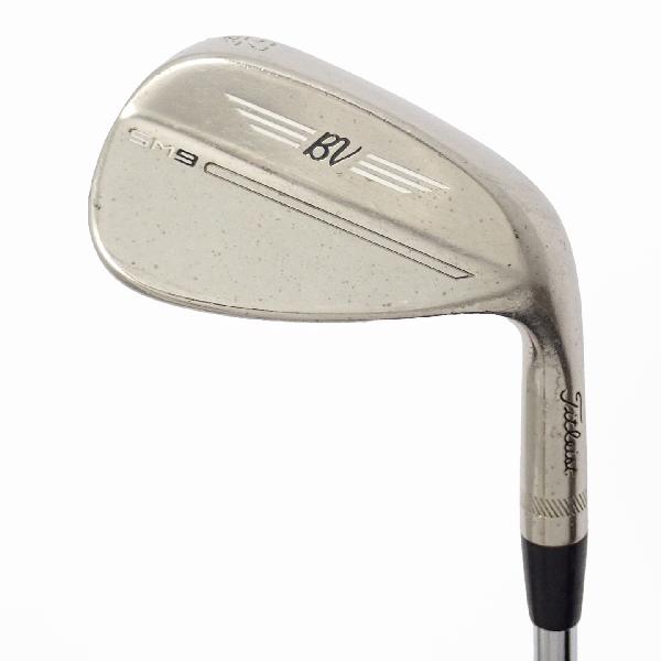 タイトリスト　Vokey　ボーケイ SM9 BRASHED STEEL ウェッジ BV105　シャフト：BV105CDランク　フレックス設定無　男性用 メンズ用　右用