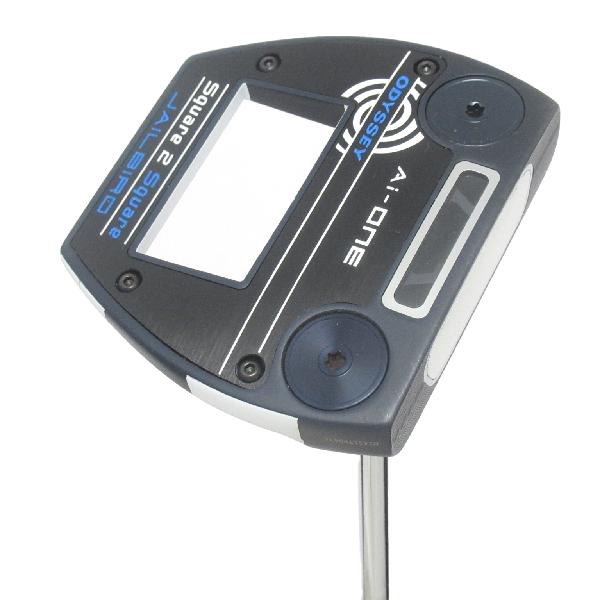 【中古】オデッセイ　AI-ONE　Ai-ONE Square 2 Square JAILBIRD パター スチールシャフト　【33】シャフト：スチールシャフトCランク　フレックス計測項目外　男性用 メンズ用　右用