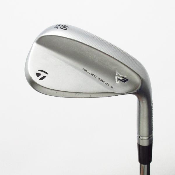 【中古】テーラーメイド MILLED GRIND ミルドグラインド3 クローム ウェッジ Dynamic Gold HT 【60-10】シャフト：Dynamic Gold HTCDランク フレックスS200 男性用 メンズ用 右用
