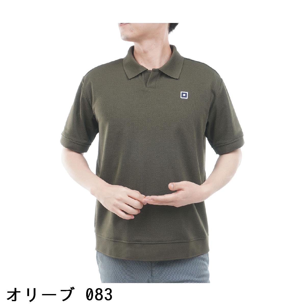 オノフ　ONOFF　ストレッチ スキッパー半袖シャツ