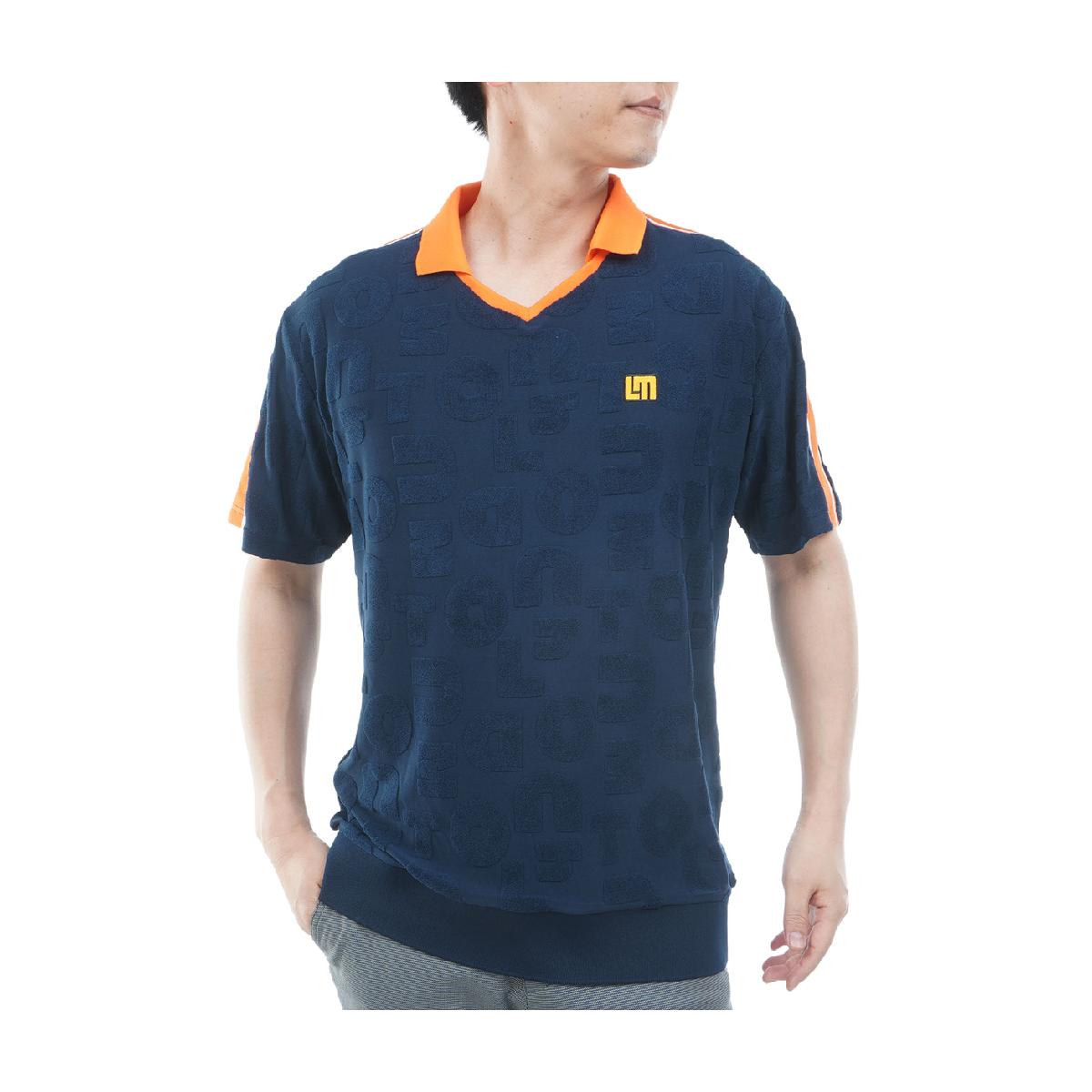 Men'S Wear - ラウドマウスゴルフ　Loud Mouth Golf　ストレッチ パイルロゴジャカード半袖シャツ