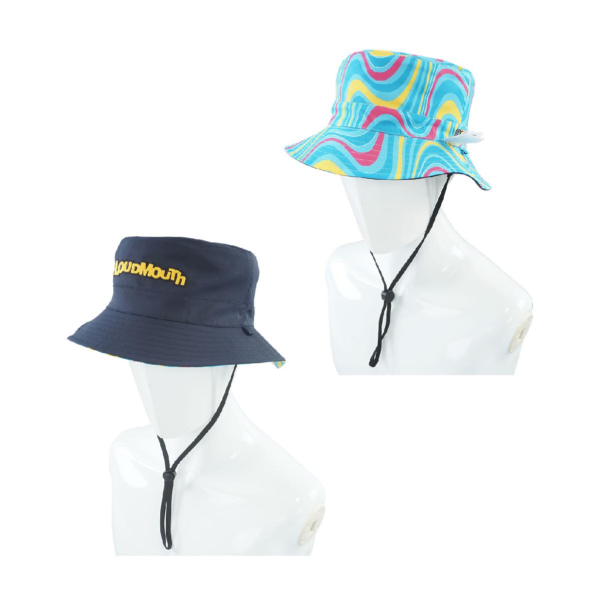 ラウドマウスゴルフ　Loud Mouth Golf　ストレッチ リバーシブルハット