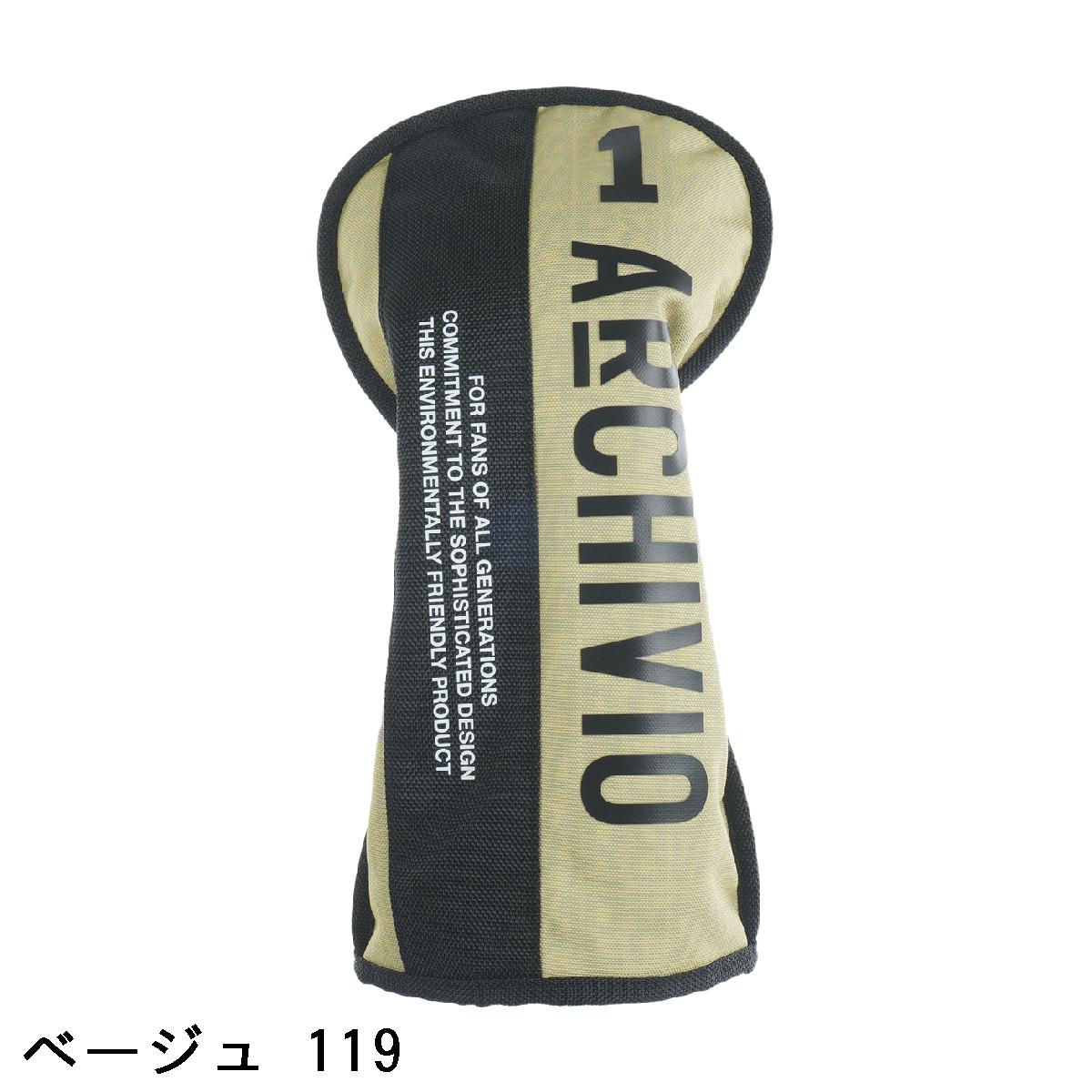アルチビオ　archivio　【メンズ】ARロゴ柄ヘッドカバー(DR)