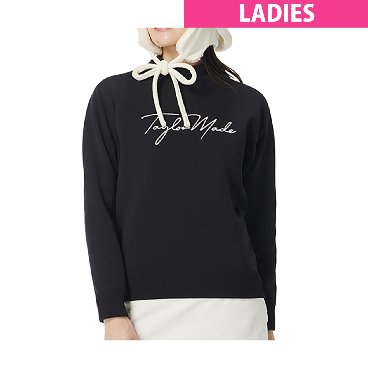 テーラーメイド　Taylor Made　ストレッチ スクリプトロゴセーター　レディス