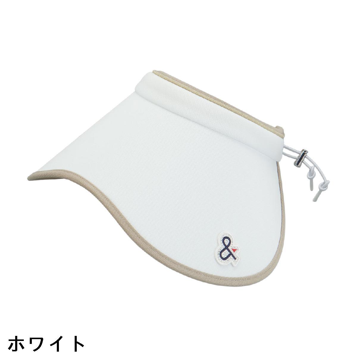 アンパスィ　and per se　クリップサンバイザー　レディス