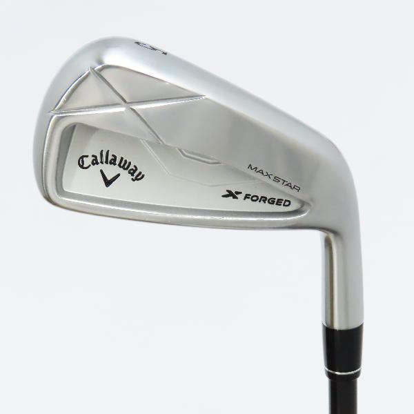 【中古】キャロウェイゴルフ　X　X FORGED MAX STAR アイアン Tour AD AD-75　シャフト：Tour AD AD-75Cランク　フレックスS　男性用 メンズ用　右用