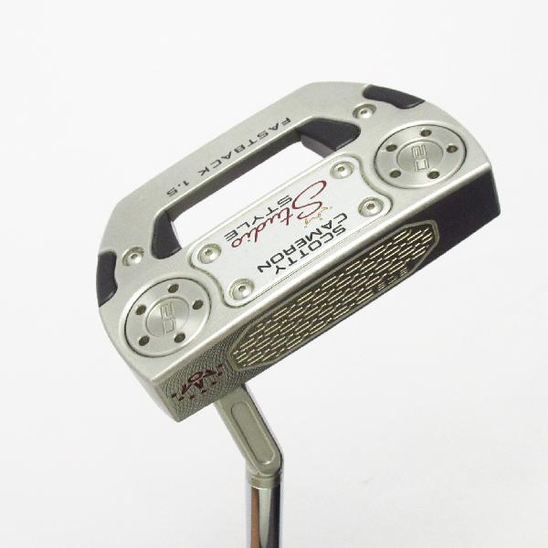 【中古】スコッティキャメロン　SCOTTY CAMERON　スタジオスタイル ファストバック 1.5(2025) パター スチールシャフト　【34】シャフト：スチールシャフトCランク　フレックス計測項目外　男性用 メンズ用　右用
