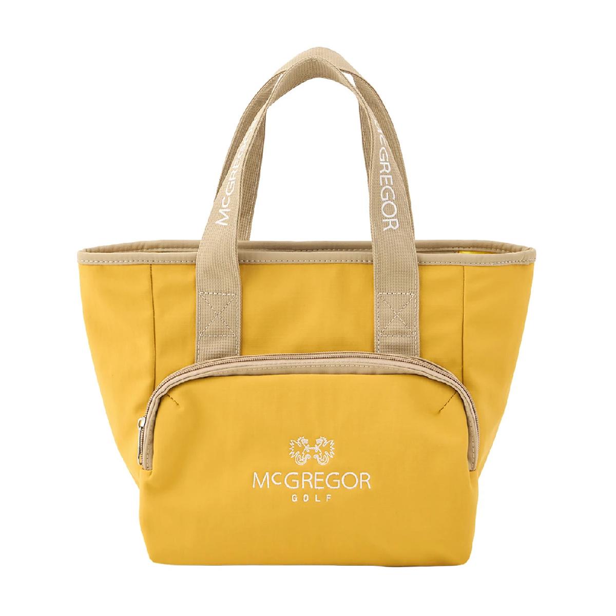 ジップポケットカートバッグマックレガーゴルフ / McGREGOR GOLF商品の特徴小物収容に便利な外付けジップポケットが嬉しい、スポーティで洗練されたデザインディテールのカートバッグ。素材ナイロン、ポリエステルサイズバリエーション縦22×横23×マチ9.5cm製造国中国シーズン2026年モデルfwnew