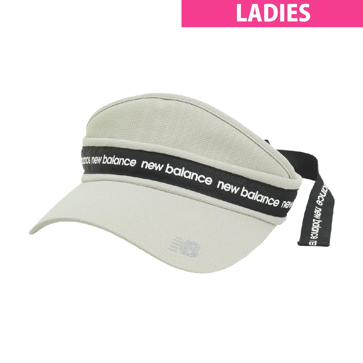 ニューバランス　New Balance　リボン サンバイザー　レディス
