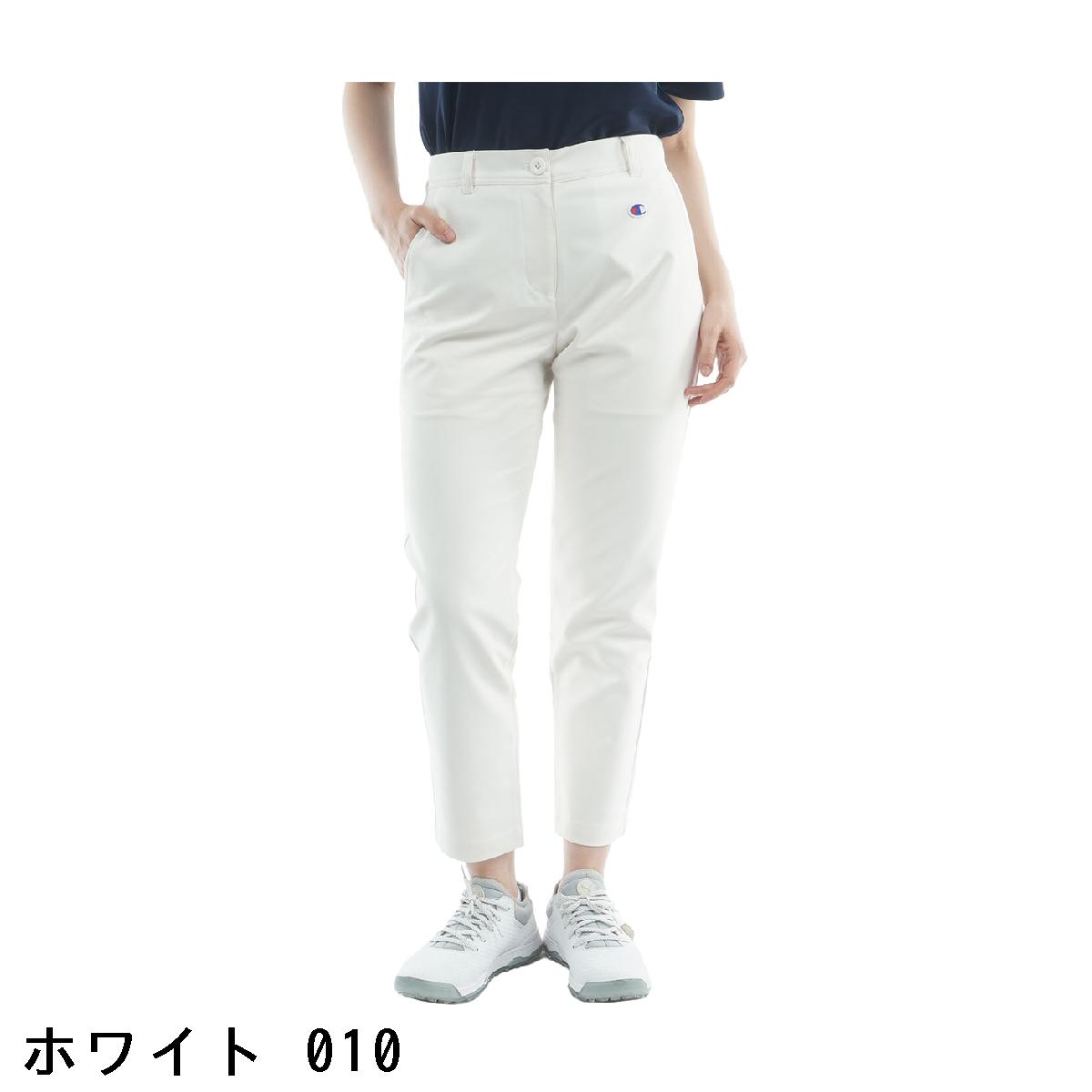チャンピオンゴルフ　Champion GOLF　ストレッチスムースクロス ウエストゴム入り仕様 ベルトループ付き ロングパンツ　レディス