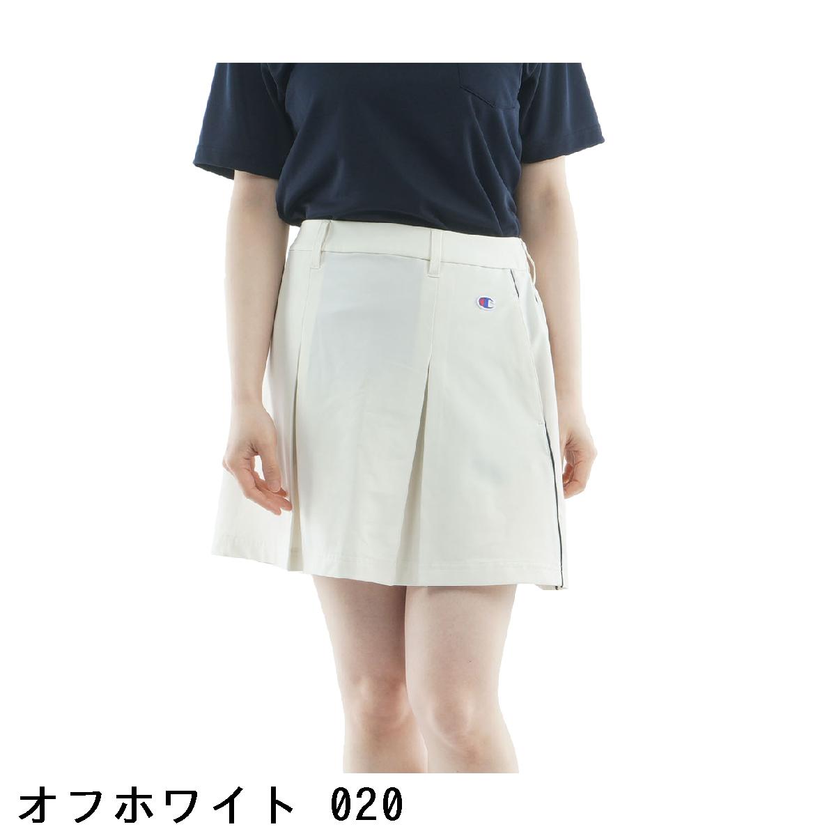 チャンピオンゴルフ　Champion GOLF　ストレッチライトクロス ウエストゴム入り仕様 インナーパンツ付き プリーツスカート　レディス