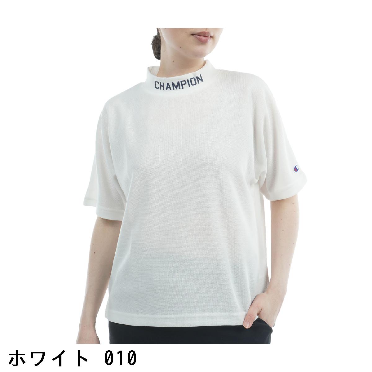 チャンピオンゴルフ　Champion GOLF　ドライピケ モックネック半袖シャツ　レディス