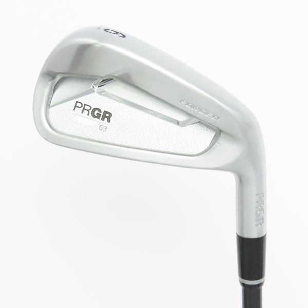 【中古】プロギア PRGR 03 IRONS アイアン Diamana FOR PRGR シャフト：Diamana FOR PRGRCランク フレックスR 男性用 メンズ用 右用