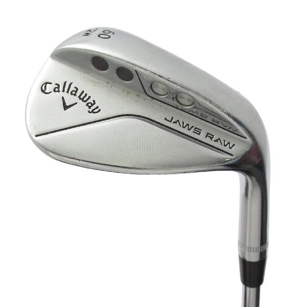 CALLAWAY - 【中古】キャロウェイゴルフ　Callaway Golf　JAWS RAW ワイドグラインド クロムメッキ仕上げ ウェッジ N.S.PRO 950GH neo　【60-12】シャフト：N.S.PRO 950GH neoCDランク　フレックスS　男性用 メンズ用　右用