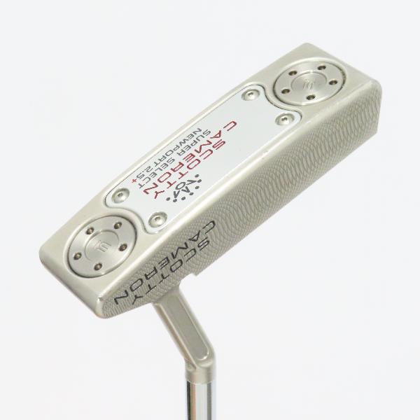 【中古】スコッティキャメロン　SELECT　スーパー セレクト ニューポート 2.5 プラス パター スチールシャフト　【34】シャフト：スチールシャフトCランク　フレックス計測項目外　男性用 メンズ用　右用
