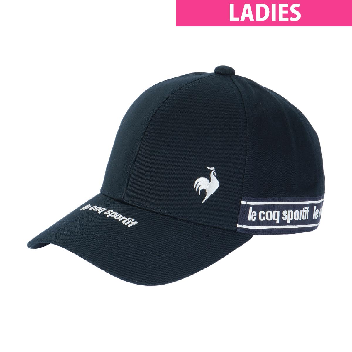 ルコックスポルティフ ゴルフ　Le coq sportif GOLF　被り深め テープロゴキャップ...