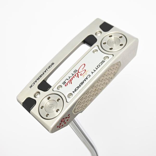 【中古】スコッティキャメロン　SCOTTY CAMERON　スタジオスタイル スクエアバック(2025) パター スチールシャフト　【34】シャフト：スチールシャフトCランク　フレックス計測項目外　男性用 メンズ用　右用