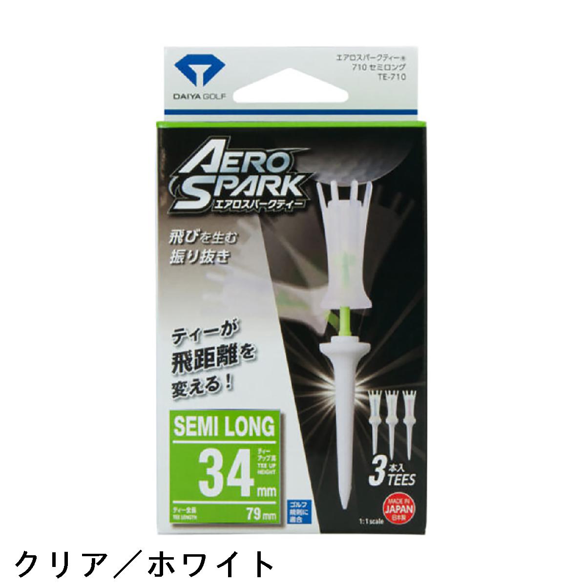 ダイヤゴルフ　DAIYA GOLF　エアロスパークティー セミロング