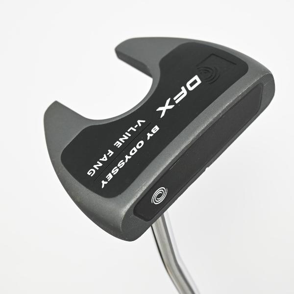 【中古】オデッセイ　DFX　DFX BY ODYSSEY V-LINE FANG DB パター スチールシャフト　【34】シャフト：スチールシャフトCランク　フレックス計測項目外　男性用 メンズ用　右用