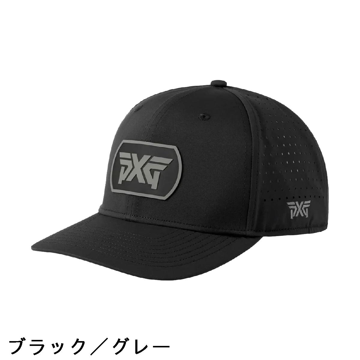 ピーエックスジー　PXG　ストレッチ ドッグタグ6パネル スナップバックキャップ