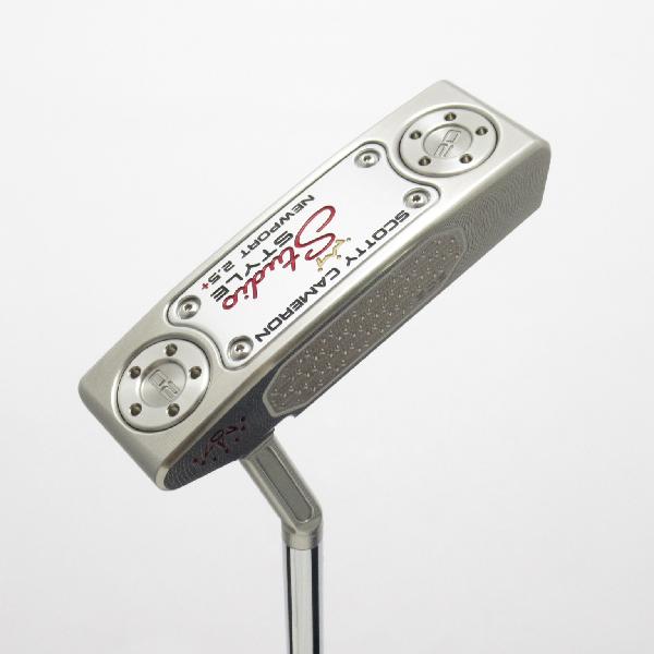 【中古】スコッティキャメロン　SCOTTY CAMERON　スタジオスタイル ニューポート 2.5 プラス(2025) パター スチールシャフト　【33】シャフト：スチールシャフトBCランク　フレックス計測項目外　男性用 メンズ用　右用