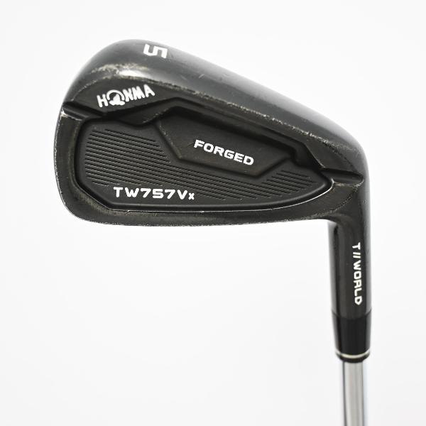 【中古】本間ゴルフ　TOUR WORLD　ツアーワールド TW757Vx ブラックエディション アイアン N.S.PRO MODUS3 105　シャフト：N.S.PRO MODUS3 105Dランク　フレックスS　男性用 メンズ用　右用