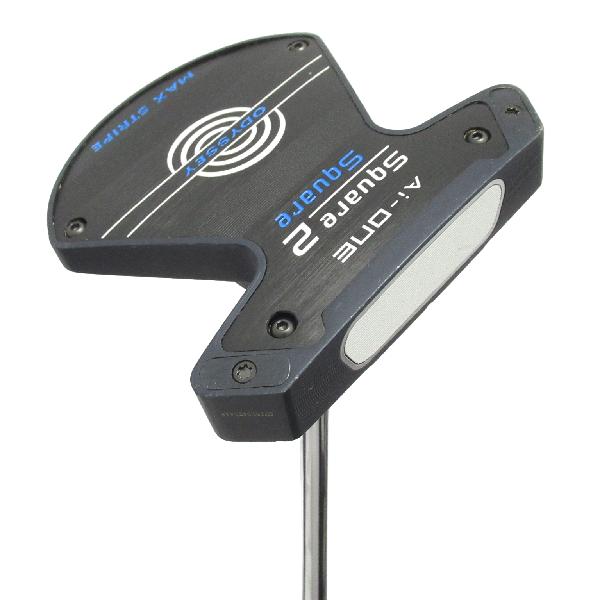 樂天商城 - 【中古】オデッセイ　AI-ONE　Ai-ONE Square 2 Square MAX STRIPE パター スチールシャフト　【33】シャフト：スチールシャフトCDランク　フレックス計測項目外　男性用 メンズ用　右用
