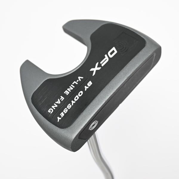 【中古】オデッセイ　DFX　DFX BY ODYSSEY V-LINE FANG DB パター スチールシャフト　【33】シャフト：スチールシャフトCDランク　フレックス計測項目外　男性用 メンズ用　右用