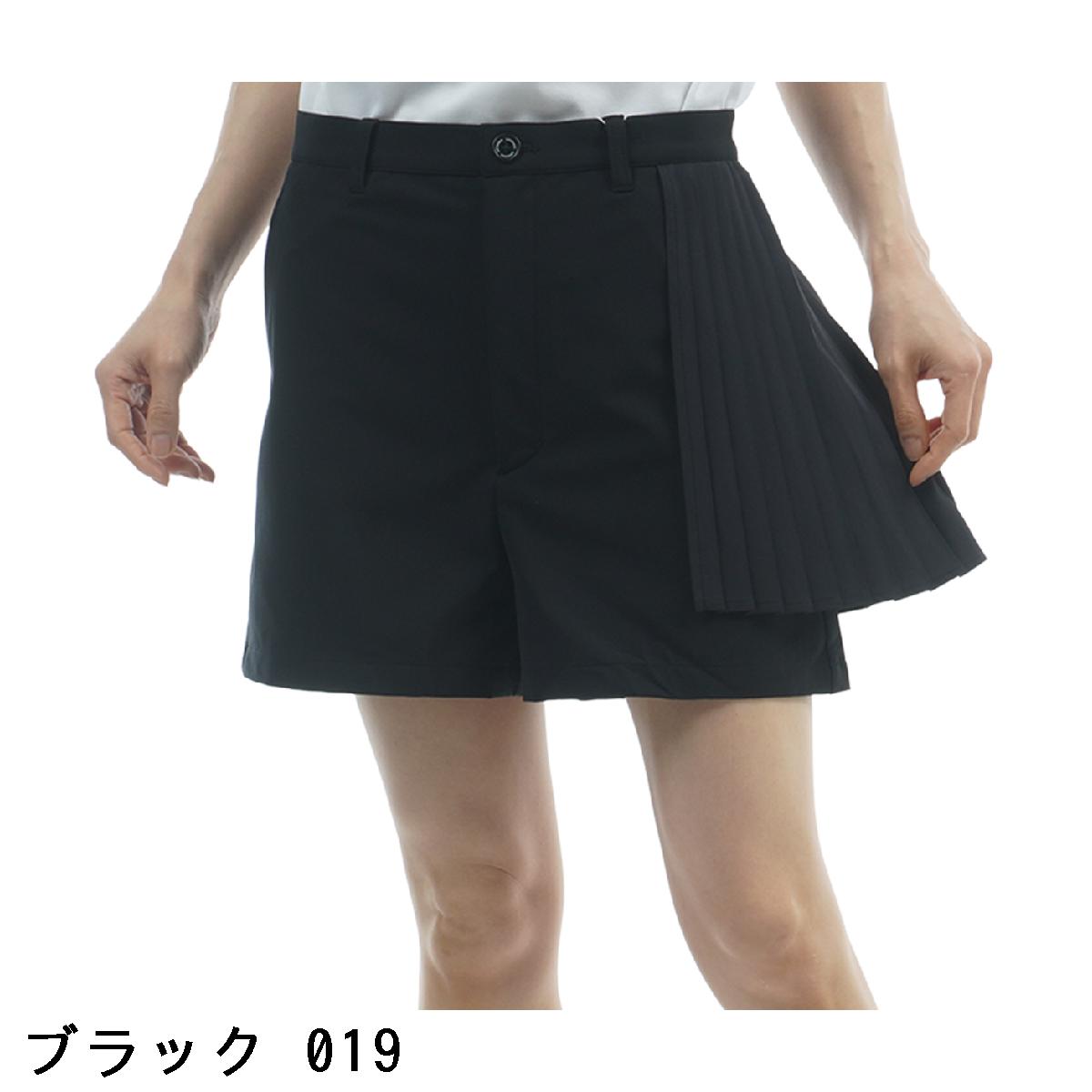 ビバハート　VIVA HEART　ストレッチ プリーツショートパンツ　レディス
