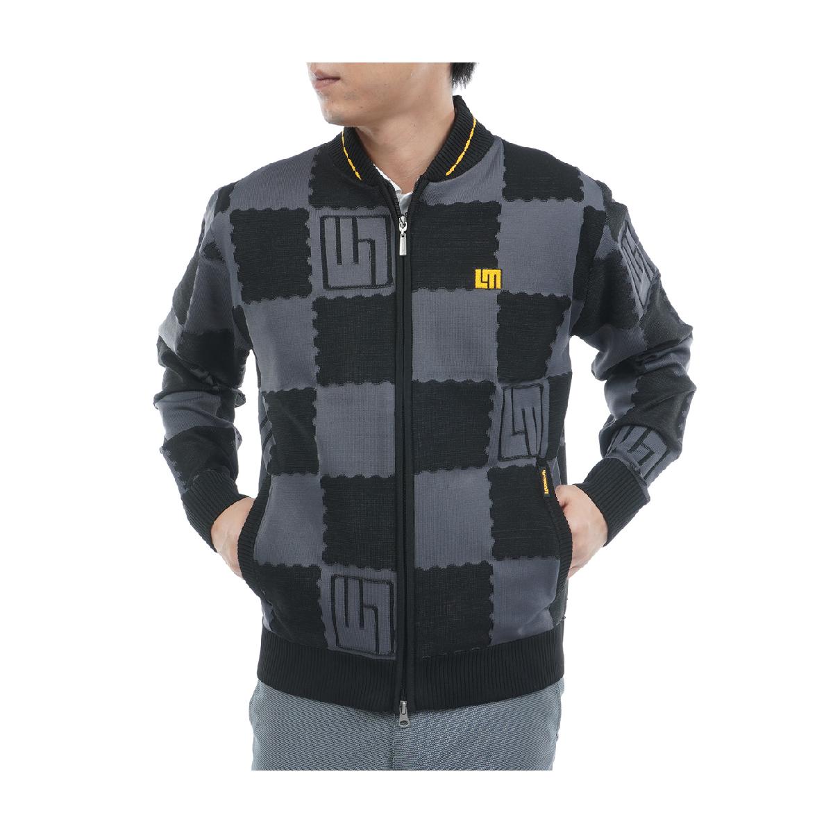 ラウドマウスゴルフ　Loud Mouth Golf　蓄熱裏地 撥水軽量ニットブルゾン