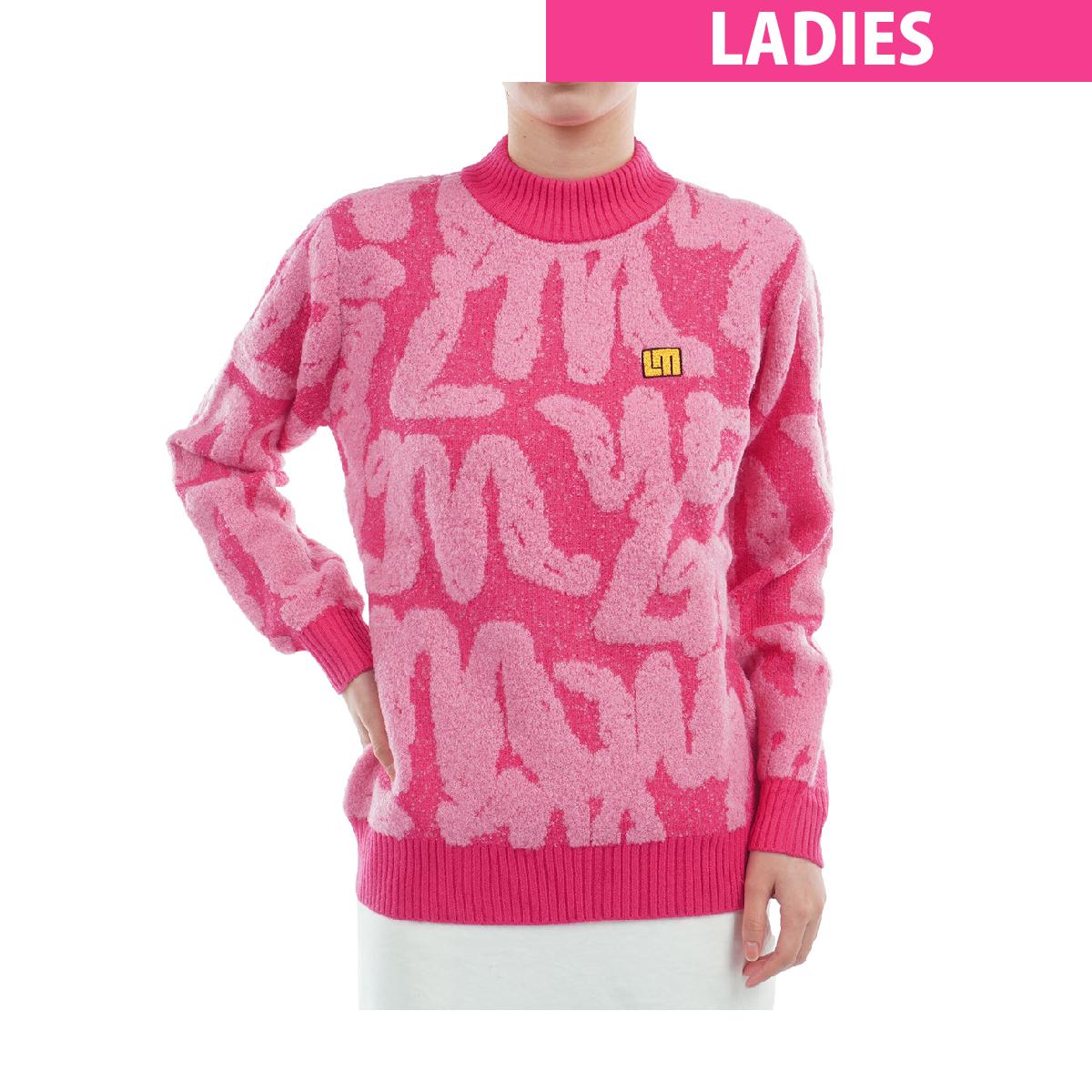 ラウドマウスゴルフ　Loud Mouth Golf　ブークレー モックネックセーター　レディス