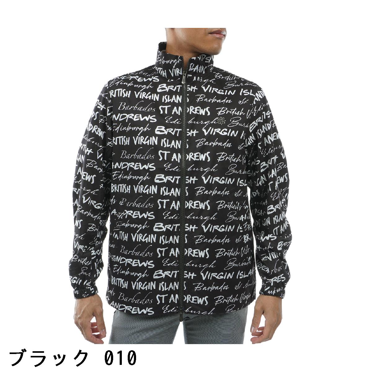 セント・アンドリュース　St ANDREWS　ハンドライティングプリント ブルゾン