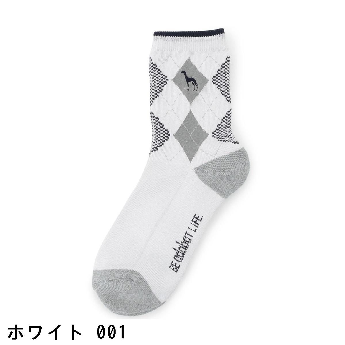 アダバット　adabat　アーガイルショートソックス