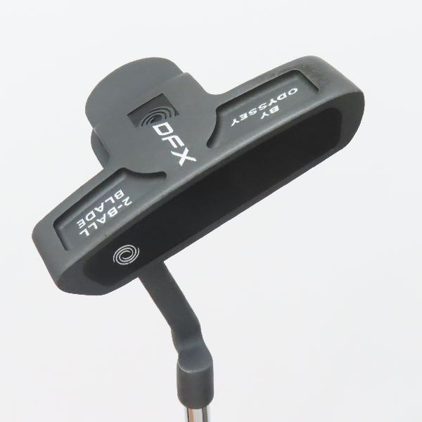 【中古】オデッセイ　DFX　DFX BY ODYSSEY 2-BALL BLADE CH パター スチールシャフト　【34】シャフト：スチールシャフトCランク　フレックス計測項目外　男性用 メンズ用　右用