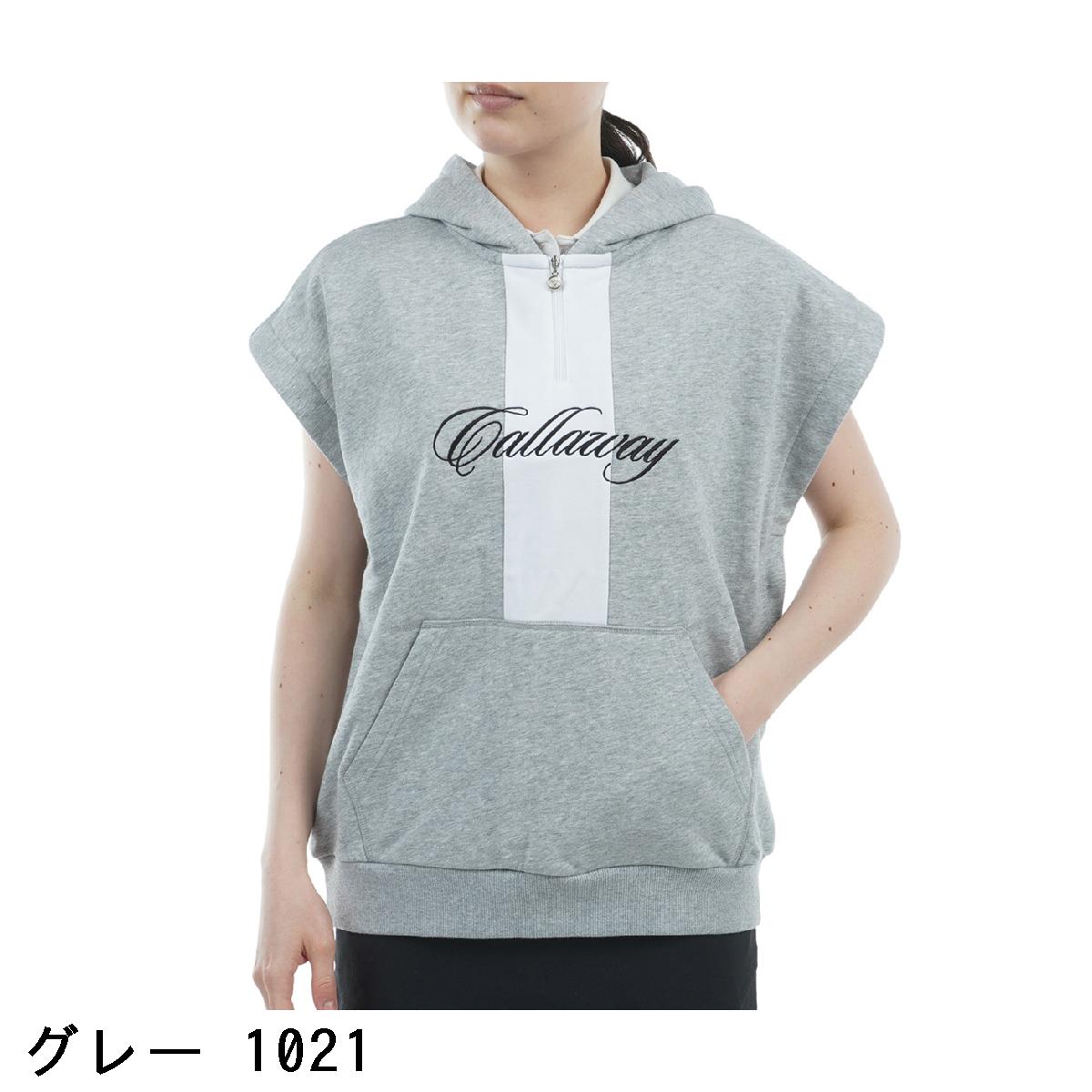 キャロウェイゴルフ　Callaway Golf　スウェットパーカーベスト　レディス