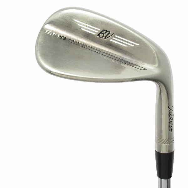 タイトリスト　Vokey　ボーケイ SM9 BRASHED STEEL ウェッジ BV105　シャフト：BV105CDランク　フレックス設定無　男性用 メンズ用　右用