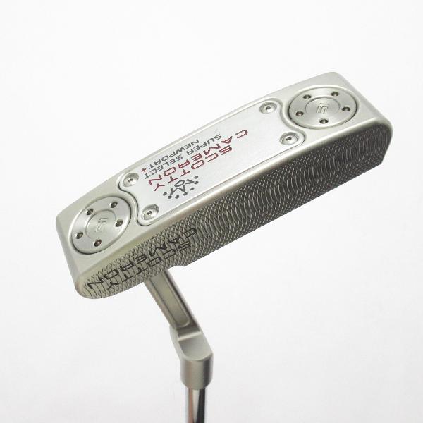 【中古】スコッティキャメロン　SELECT　スーパー セレクト ニューポート プラス パター スチールシャフト　【34】シャフト：スチールシャフトBCランク　フレックス計測項目外　男性用 メンズ用　右用