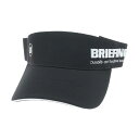 ブリーフィング BRIEFING ラウンド ロゴ サンバイザー