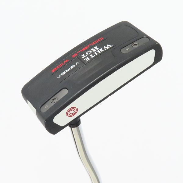 乐天商城 - 【中古】オデッセイ　VERSA　ホワイト・ホット VERSA DOUBLE WIDE DB パター スチールシャフト　【33】シャフト：スチールシャフトCランク　フレックス計測項目外　男性用 メンズ用　右用
