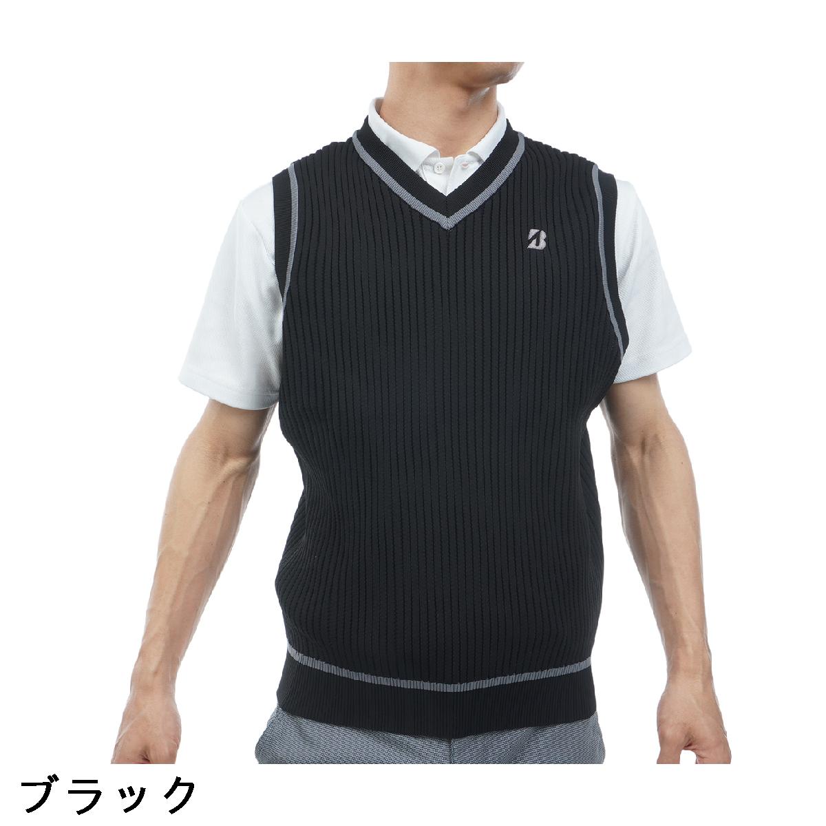 ブリヂストン　BRIDGESTONE GOLF　Vネックニットベスト