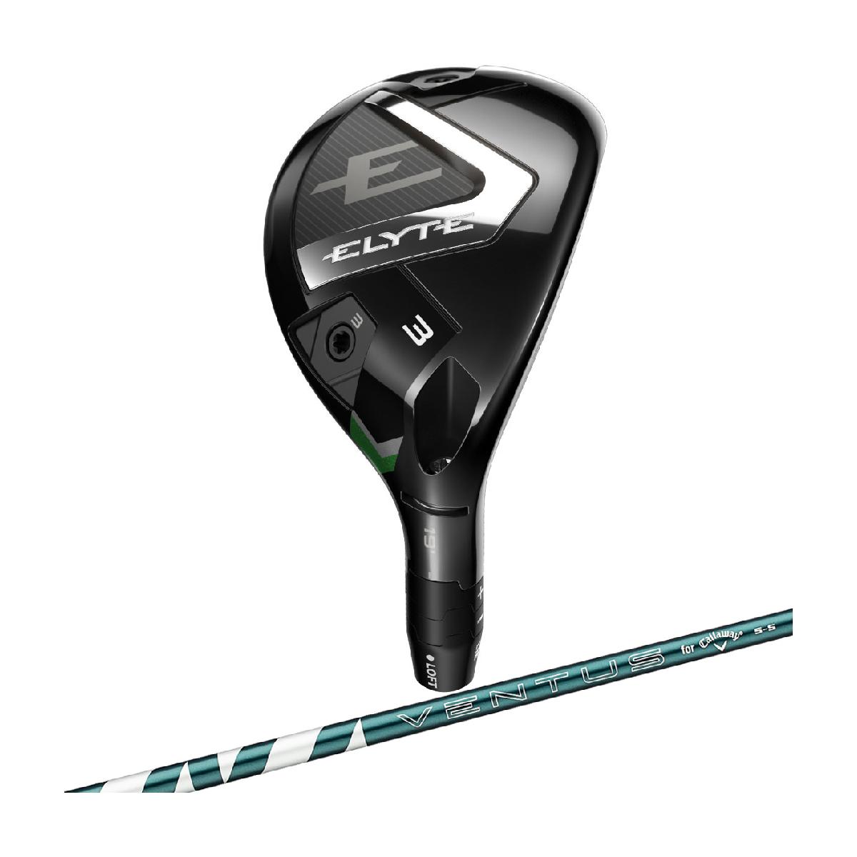キャロウェイゴルフ　ELYTE　エリート ユーティリティ VENTUS GREEN 5 for Callaway　シャフト：VENTUS GREEN 5 for Callaway